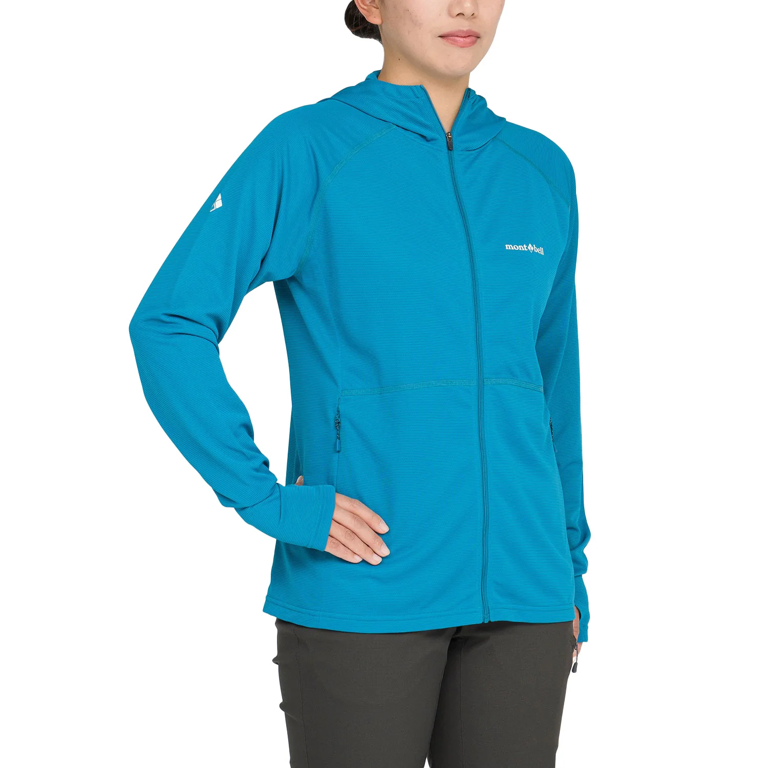 Montbell Cool Full-Zip Hoodie Women's - Image 4