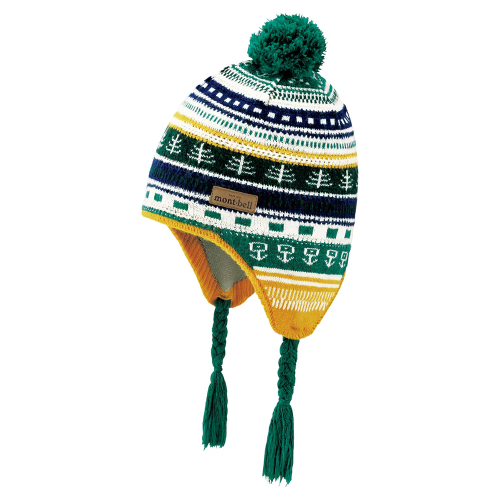 Montbell Light Jacquard Tibetan Cap Kid's - Image 2