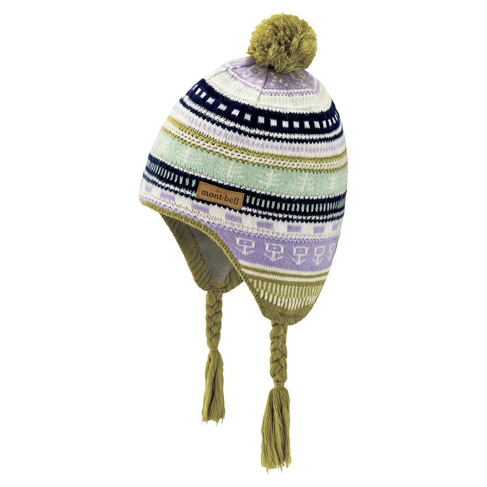 Montbell Light Jacquard Tibetan Cap Kid's - Image 3
