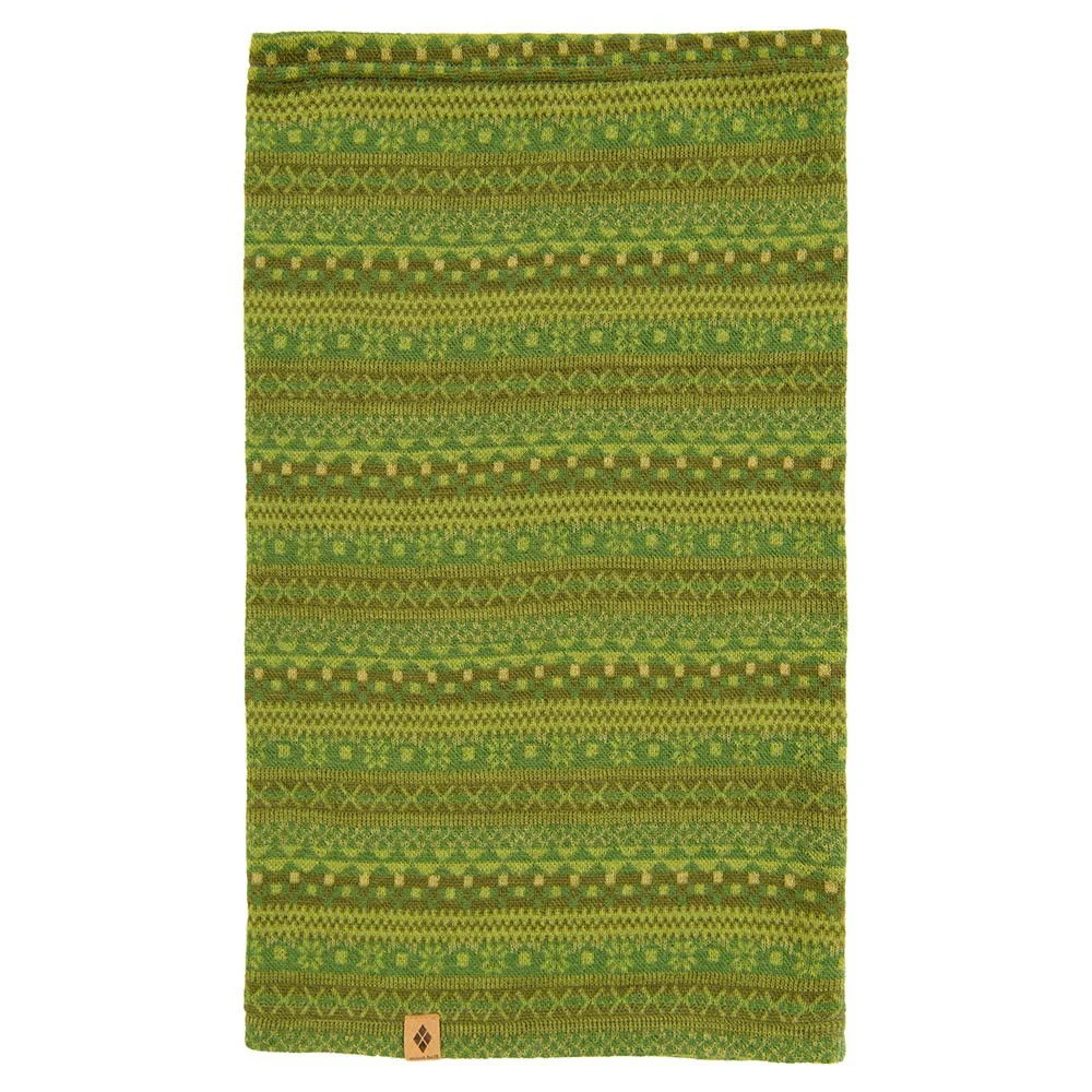 Montbell Merino Wool Jacquard Neck Gaiter Long - Image 3