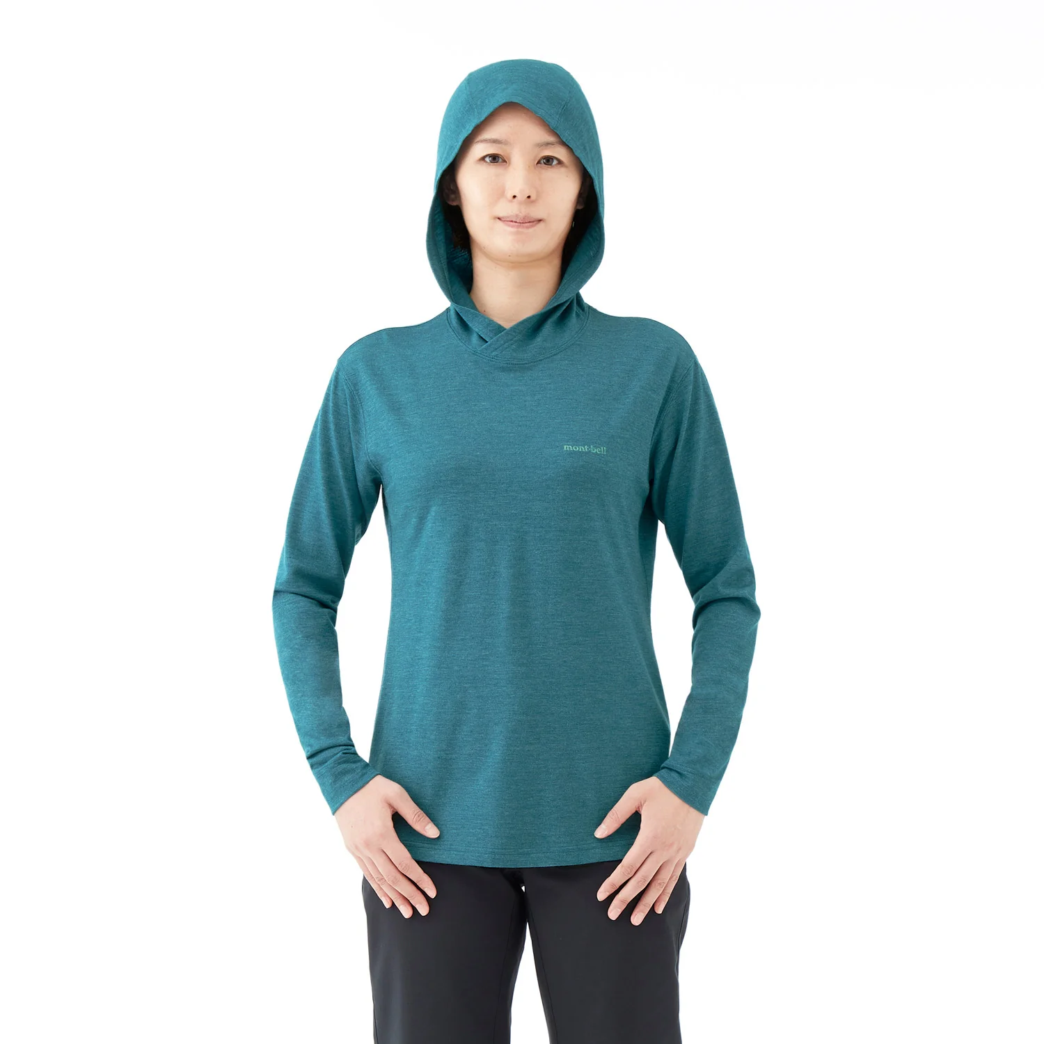 Montbell Merino Wool Plus Light Hoodie Women's - Image 6