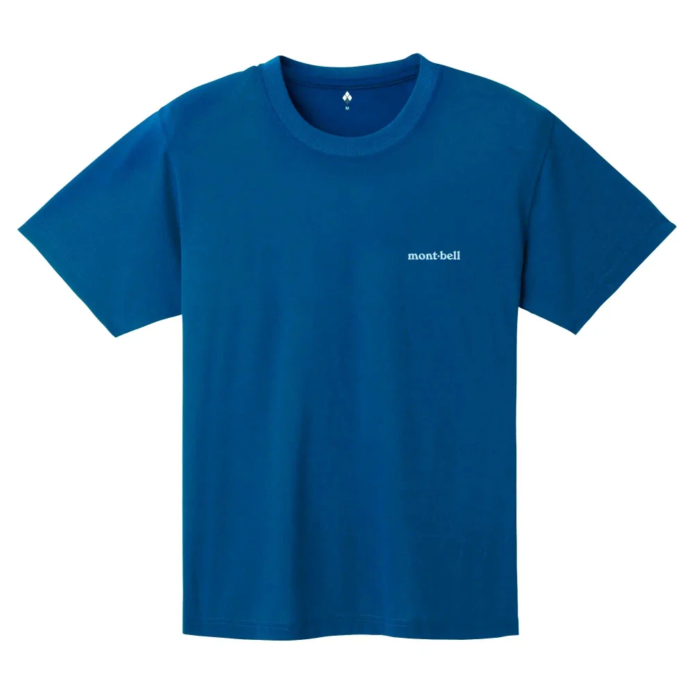 Montbell Pear Skin Cotton T Summer Clouds - Image 2
