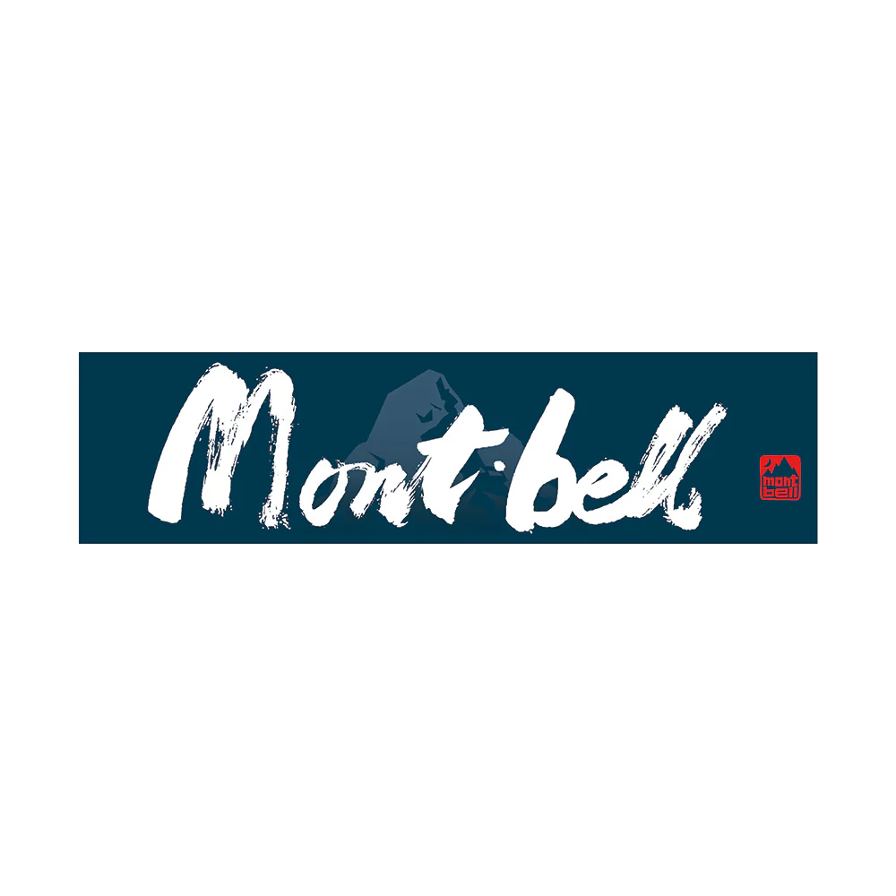 Montbell Sticker #4 Calligraphy Logo