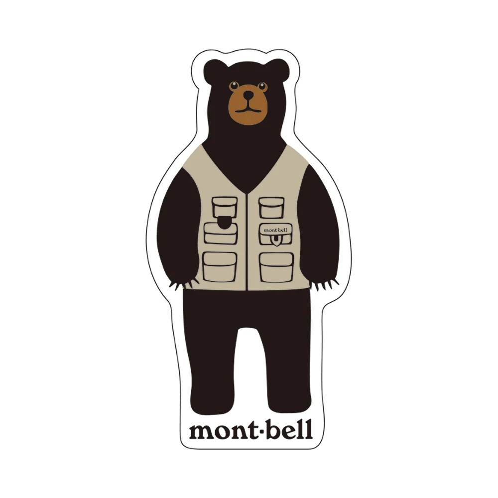 Montbell Sticker Monta Bear #2