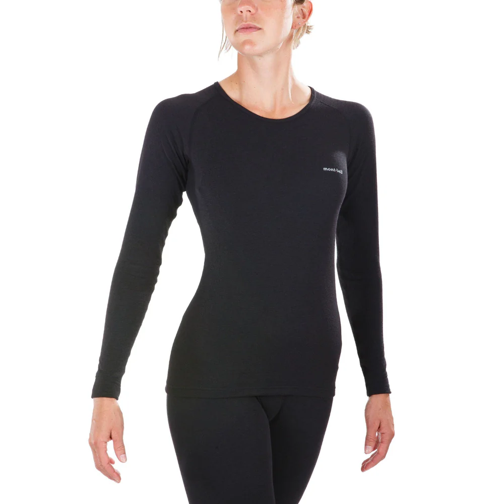 Montbell Super Merino Wool Middle Weight Round Neck Shirt Women's - Image 2