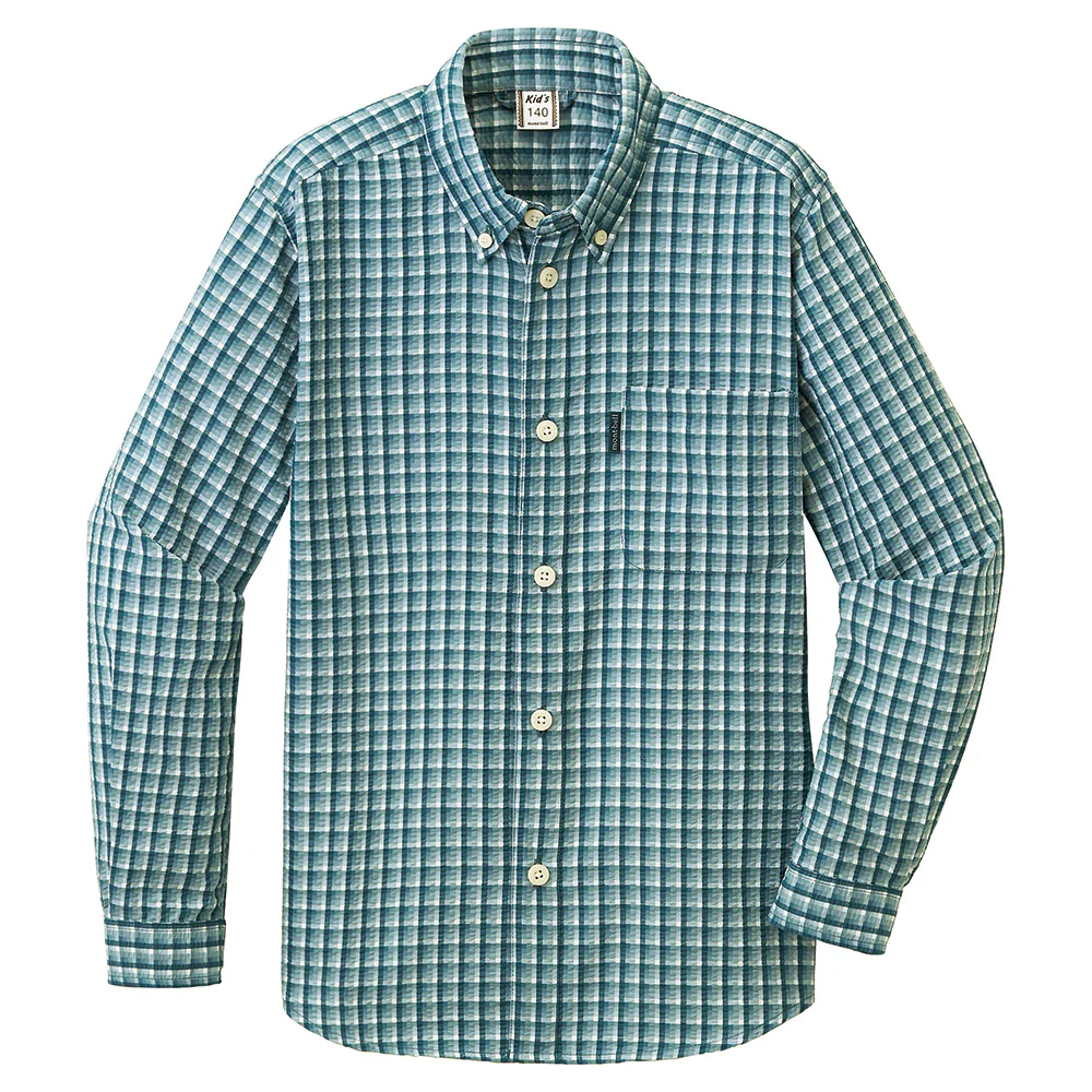 Montbell Wickron Dry Touch Long Sleeve Shirt Kid's 130-160 - Image 2