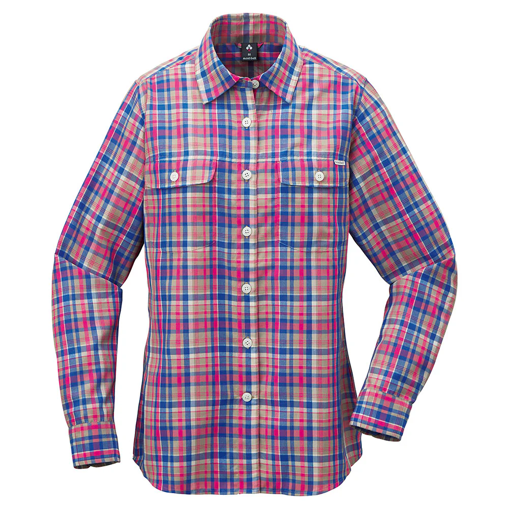 Montbell Wickron Light Single Pocket Long Sleeve Shirt Women's - Image 4