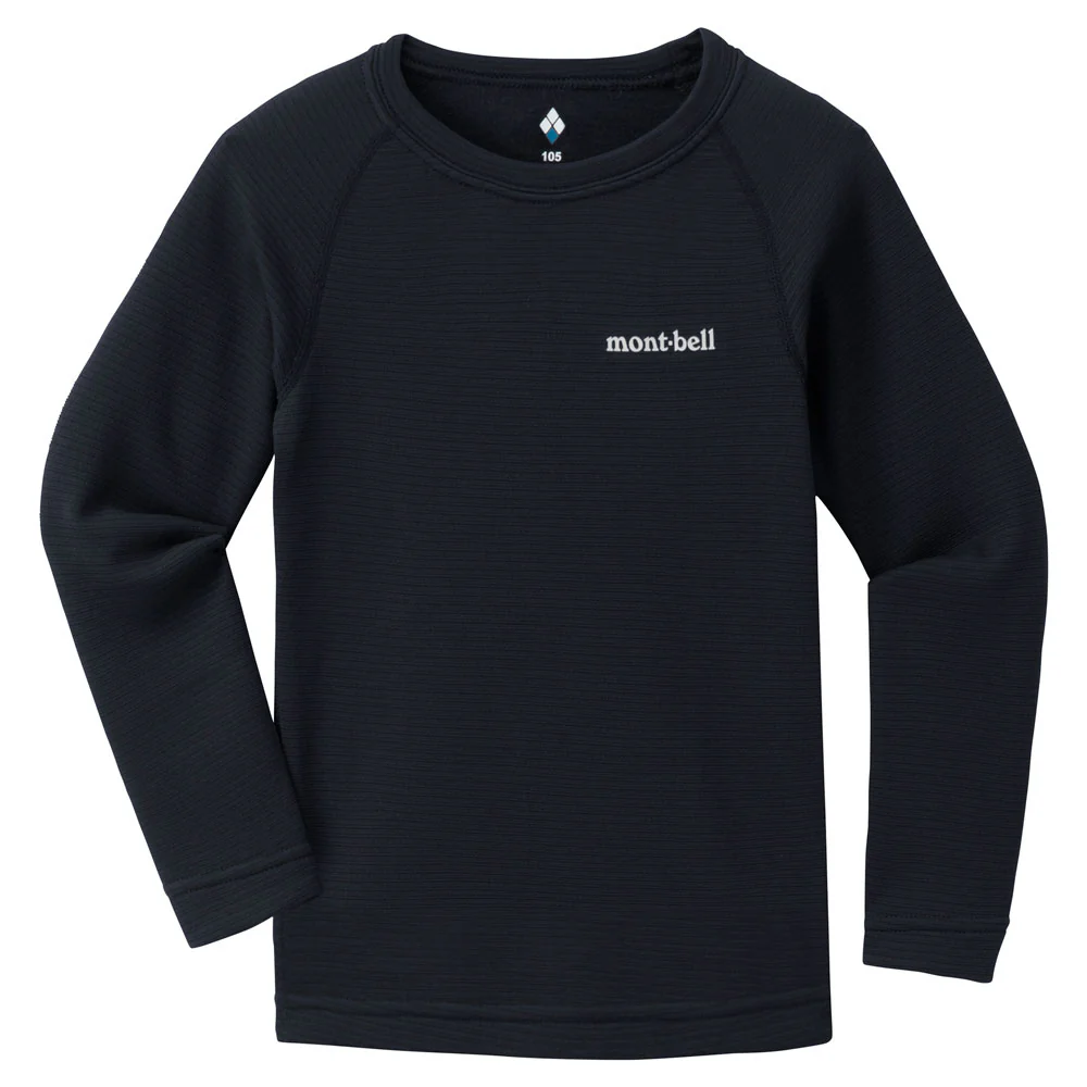 Montbell Zeo-Line Middle Weight Round Neck Shirt Kid's 105-120 - Image 3